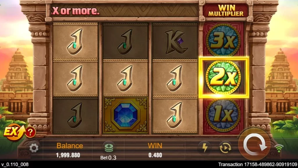 Overview of the game Fortune Gems Gcash Slots